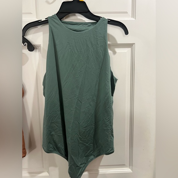 Pink Victoria's Secret Tops - Pink Victoria's Secret VS Bodysuit NWT Green size xxl